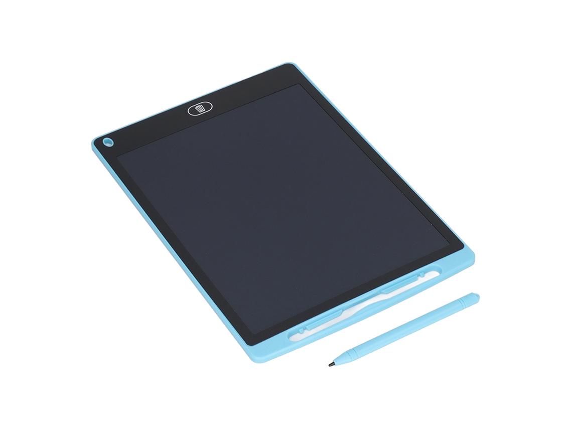 Rebe-tableta Lcd Para Escrever De 12 Polegadas, Tableta Doodle Digital Colorida Para Crianças, Azul Céu