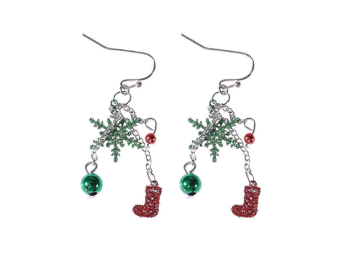 Brincos De Natal Verde, Elegantes, Para Mulheres, Presente