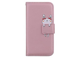Capa De Celular Com Estampa De Urso Para Redmi Note 10 Pro Com Compartimento Para Cartão, Cordão, Material De Couro Sintético, Função Carteira, Proteç