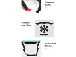 Boné respirável para ciclismo, verão, proteção solar, fotocromático, elástico, refrescante, esportivo S/MARCA