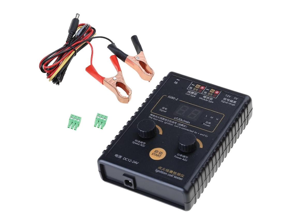 Detector De Bobina De Ignição A Gás Natural Para Automóveis, Ferramenta De Diagnóstico E Reparo De Bobina De Ignição Ig80 12v~24v Multicolorido