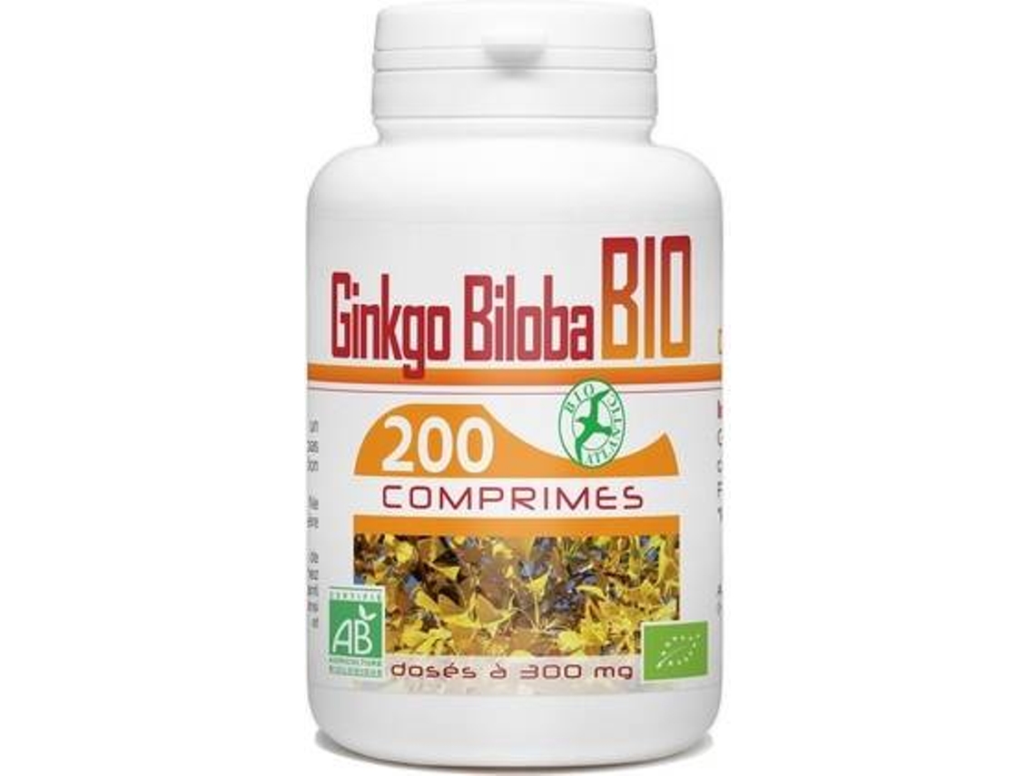 Suplemento Alimentar GPH DIFFUSION Folha De Gingko Biloba Bio (200 comprimidos)
