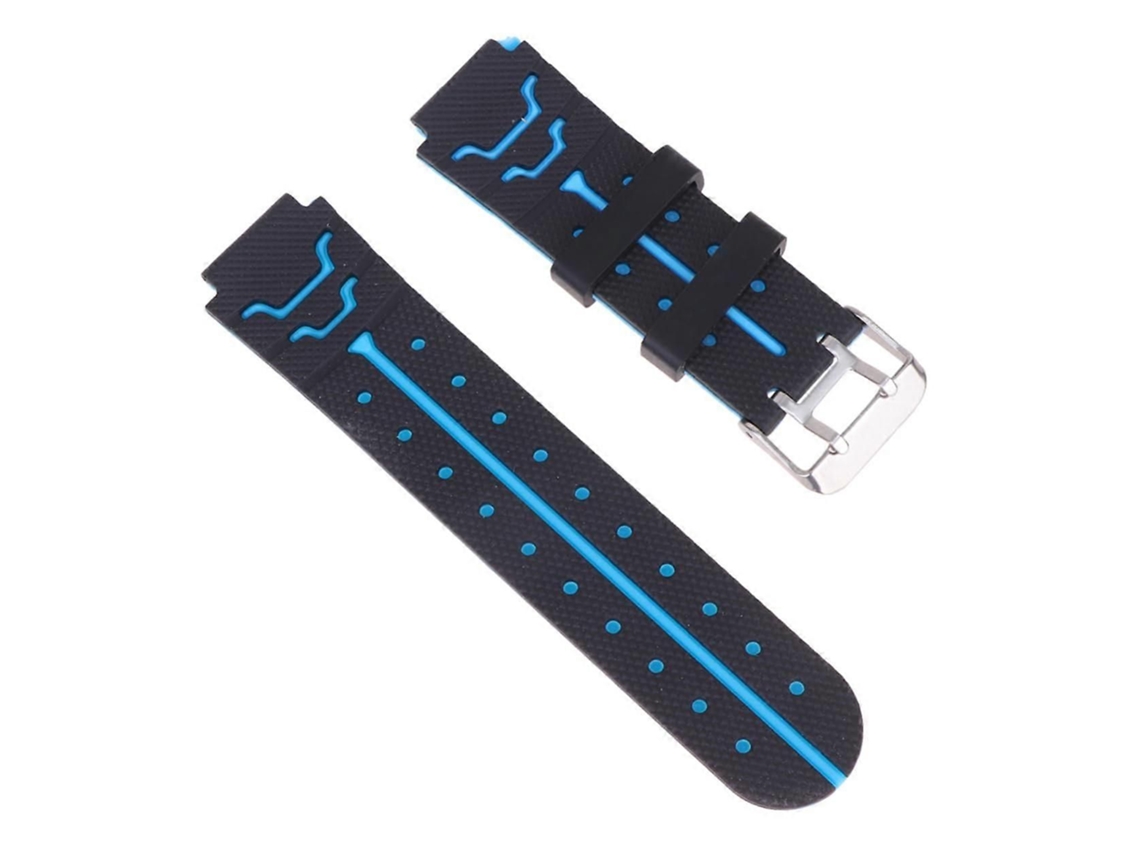 Pulseira Infantil De Silicone Bicolor Para Relógio, Pacote Com 2 Unidades.