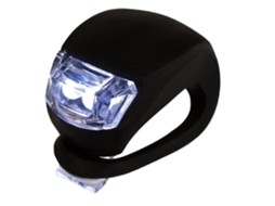 Lâmpadas Led de Segurança para Bicicleta À Prova D'Água Luz de Silicone Farol de Bicicleta Luz Frontal Lâmpada Holofotes Co-Preto ENZONS