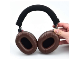 Almofada De Cabeça Com Zíper De Neoprene, Peças De Reposição Para Audio Technica Ath-msr7