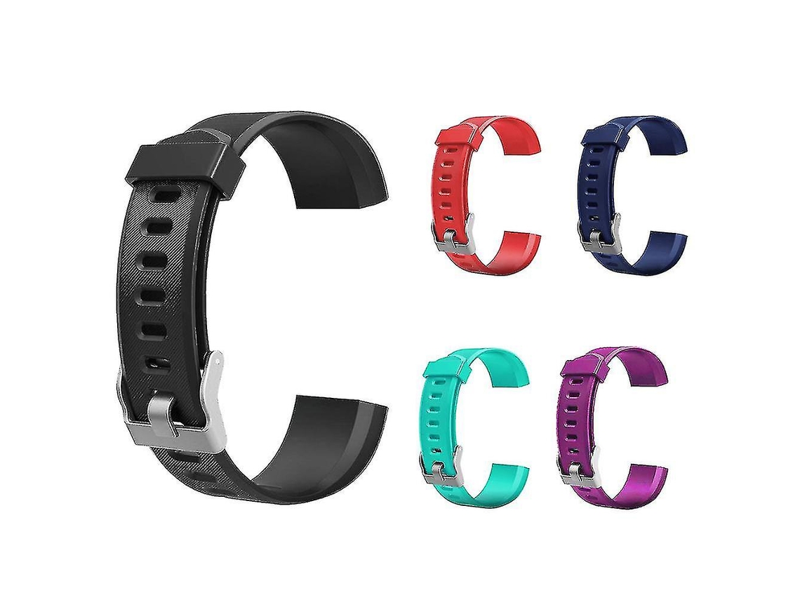 Pacote com 2 pulseiras de reposição para relógio inteligente Veryfit Pro ID115plus HR e rastreador de condicionamento físico Ly Ebike