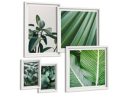 Conjunto De Pinturas Inspirações Vegetais Tropicais Espelharte (5 Peças)
