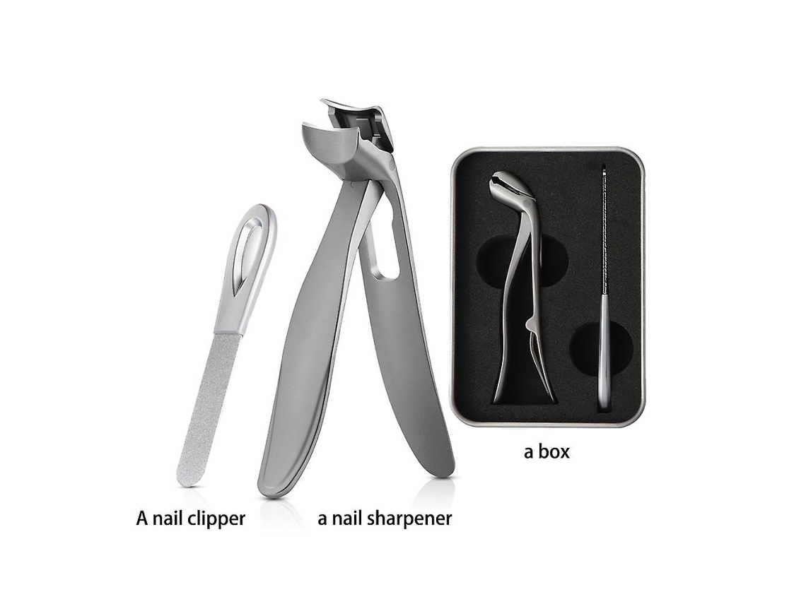 Cumuul Clipmaster Pro, Cortador De Unhas Ergonômico Com Ângulo Superior Wellngs Slowmoose