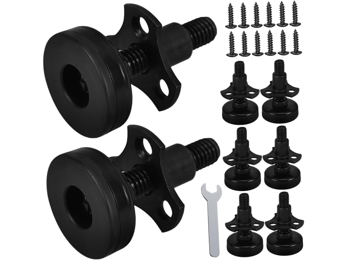 Conjunto De 8 Niveladores Móveis Ajustáveis, Resistentes, Para Armários, Cadeiras E Mesas Confiáveis