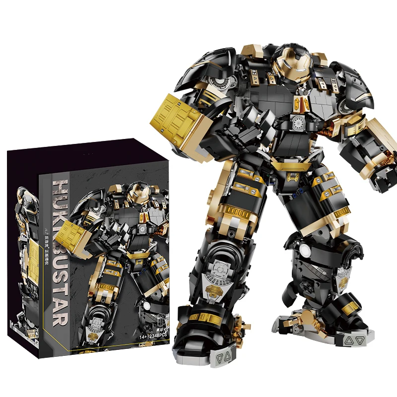 (2348 Peças) Novo Brinquedo De Blocos De Montar Super Steel Hero War Destroyer Machine