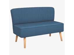 Sofa, Sofas Vidaxl Azul Tecido (n/a)