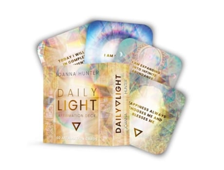 Livro Daily Light Affirmation Deck de Joanna Hunter (Inglês)