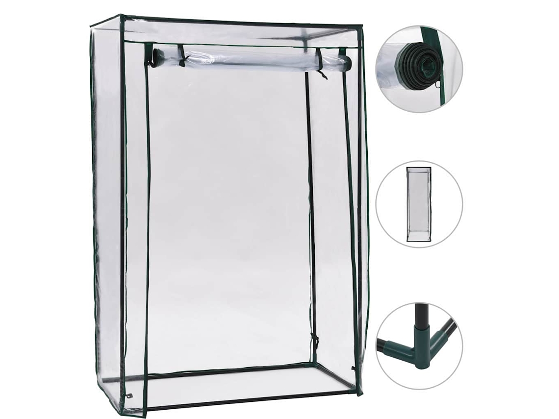 Vidaxl Estufa Para Tomates 102x52x150 Cm