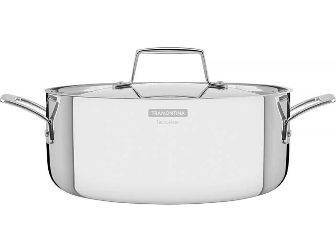 Caçarola TRAMONTINA Grano (Aço Inox - 24 cm)