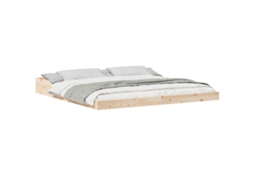 Estrutura da Cama Castanho 200 X 200 Cm MAISON EXCLUSIVE
