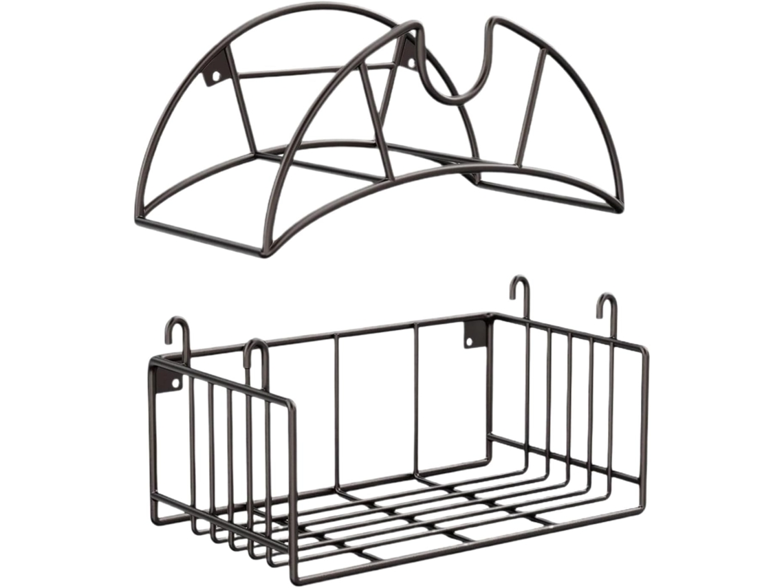 Suporte De Parede Para Mangueira, Suporte Para Tubos, Rack De Armazenamento Resistente, À Prova De Ferrugem.