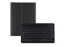 Capa Com Teclado Bluetooth Em Couro Compatível Com Ipad Mini 6, Suporte Integrado, Porta-caneta, Cor Preto