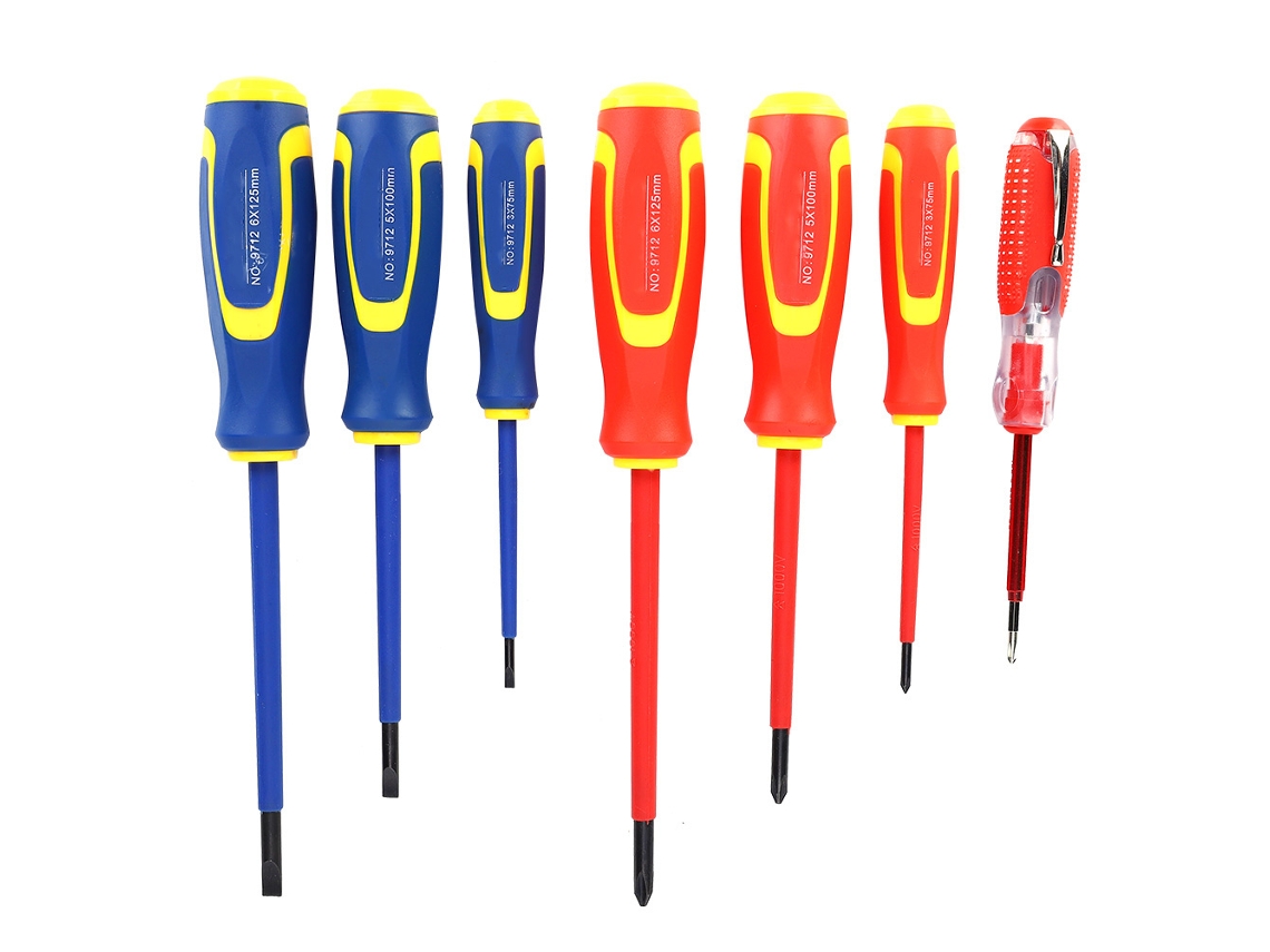 Kit De Chaves - Fendas Isolantes Para Instalação Hidrelétrica (com Teste)