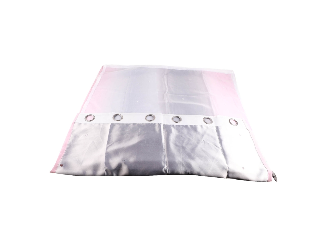 Cortina Blackout Dupla Camada Laxiscreed Cinza 100x130cm Para Total Escuridão