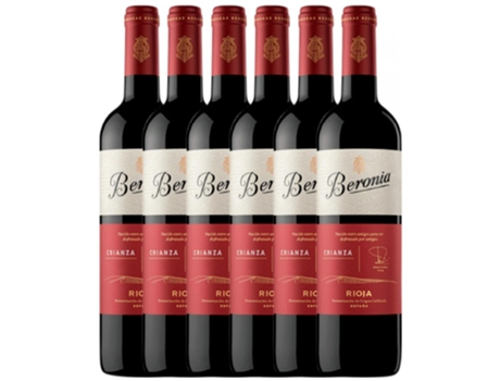 Vinho BERONIA Beronia Rioja Crianza (1.5 L - 6 unidades)