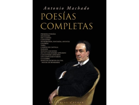 Livro Antonio Machado Poesías Completas De Antonio Machado (espanhol - Capa Dura)
