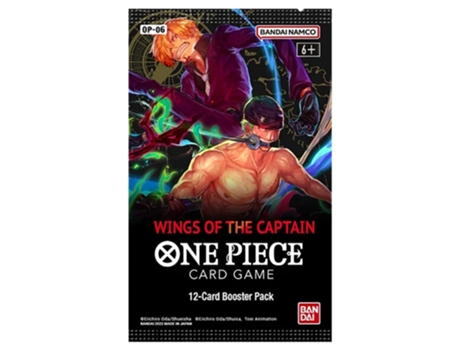 One Piece Card Game Wings Of The Captain Op06 Booster En BANDAI