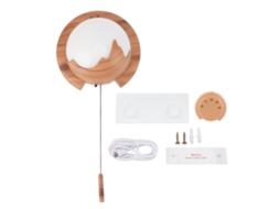 Difusor de Aromaterapia S/MARCA parede com led controle remoto usb