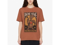 Rockinstone E.t. Phone Home 1982 Rust Heather T-shirt Size:xxl