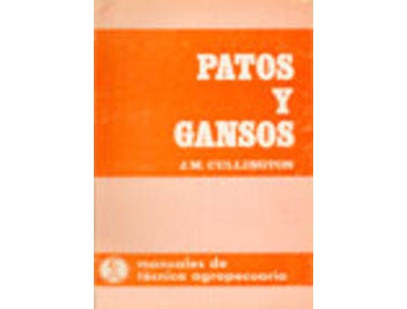 Livro Patos/Gansos de J. M. Cullington (Espanhol)