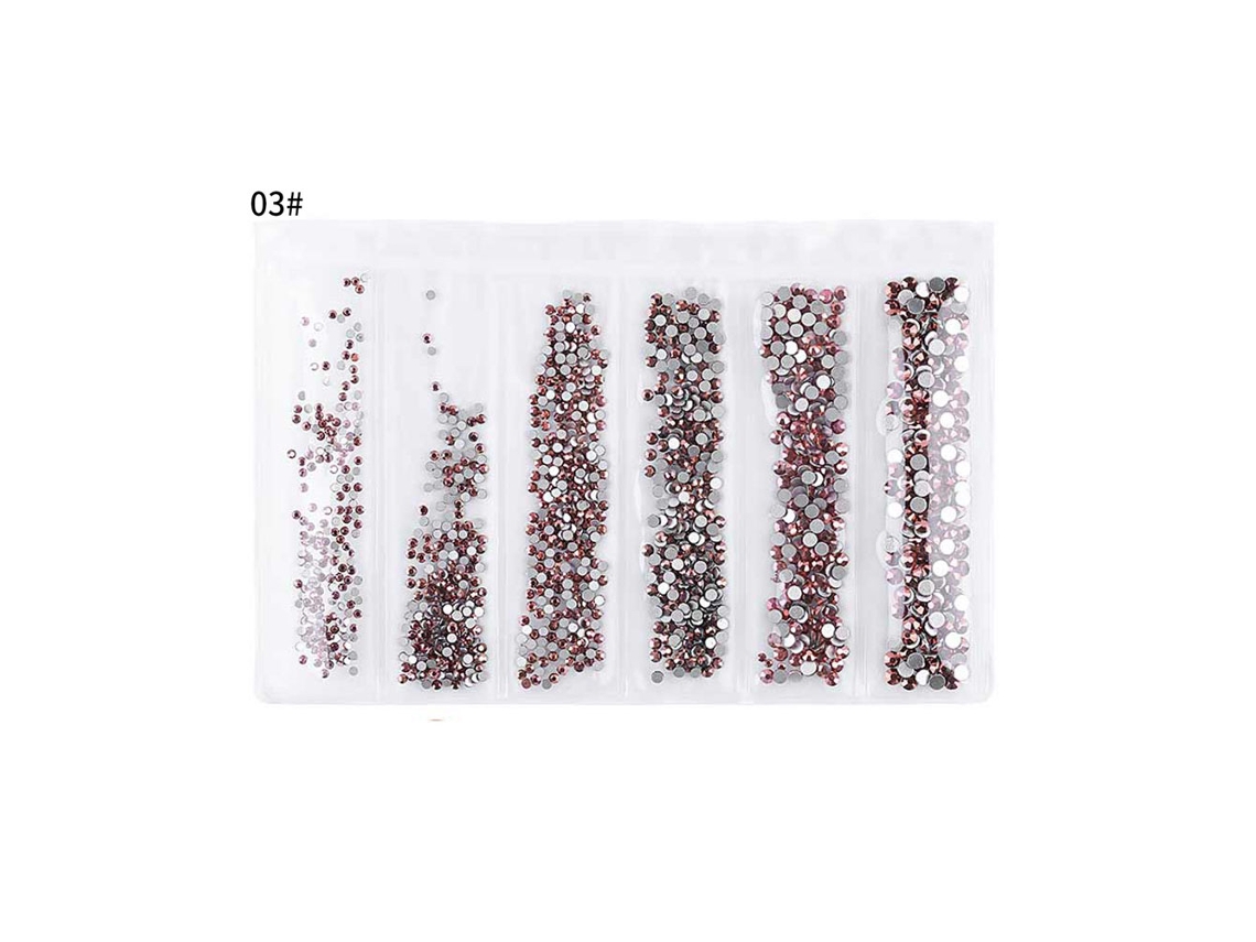 Ferramenta De Manicure Diy Para Arte De Unhas Com Brilhantes E Pedras, Base Plana E Mini Pérolas Decorativas (3)