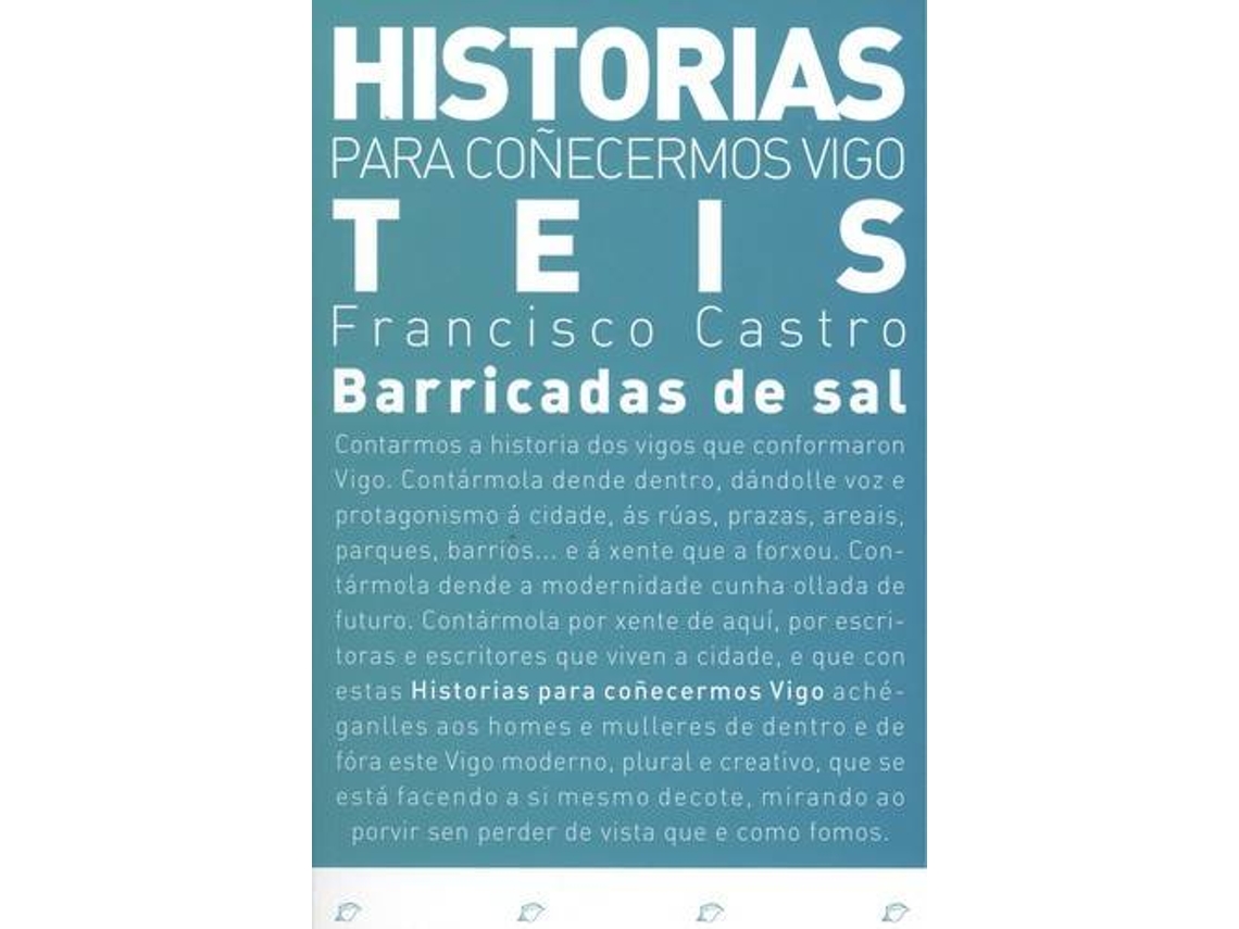Livro Barricadas De Sal de Francisco Castro