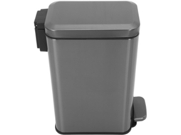 Lixeira de Pedal Topbathy com Tampa Integrada, Ideal para Escritório e Quarto, Design Fino Prático. 37,00 X 28
