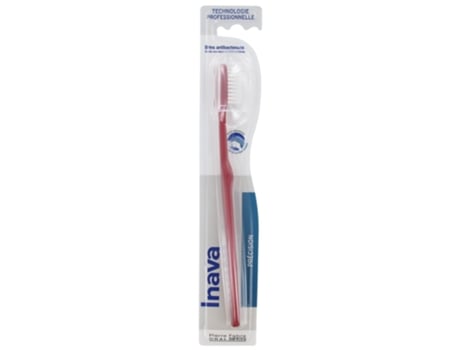 Escova de Dentes de Precisão 10/100 Cor: Vermelha INAVA