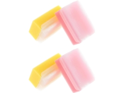 Lurelia Kit De 4 Escovas De Banho Para Bebé De Cuidado Corporal, Pega Ergonómica E Massagem Suave