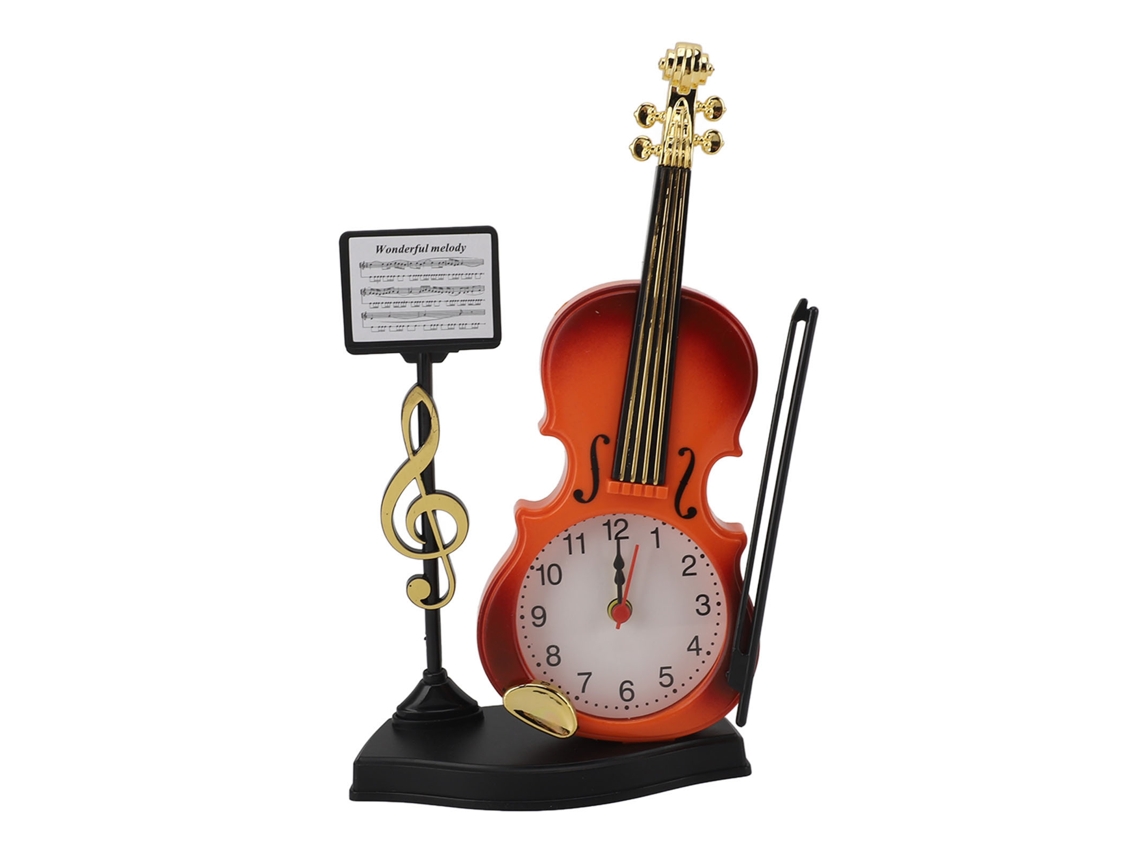 Relógio De Mesa Com Alarme Estável E Bateria Aa