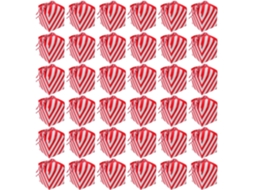 48 Caixas De Papel Vermelhas Para Guardar E Embrulhar Doces, Elegantes E Românticas Para Festas Chás De Panela