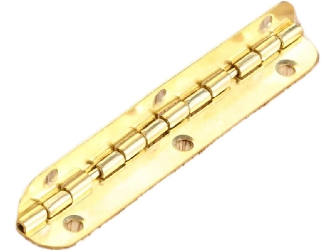 Dobradiças Giratórias Ocultas Para Portas, 4 Peças + Parafuso, 6 Furos, 65x 15mm, Decoração Retrô, Caixa De Joias
