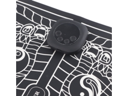 Lurelia Tapete Massageador Ems Para Pés, 6 Modos, 9 Níveis, Relaxamento Muscular