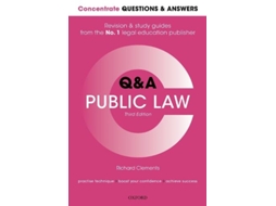 Livro Concentrate Questions and Answers Public Law de Richard Clements (Inglês)