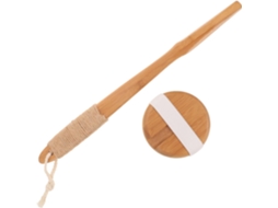 Escova De Banho Com Cabo Longo Bambu, Cerdas Macias Para Esfoliação Profunda Do Corpo, Acessório De Banheiro Confortável