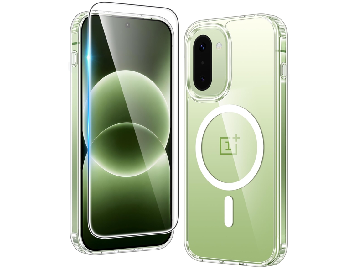 Capa Transparente Magnética À Prova De Choque Para Oneplus 15r (6,83 Polegadas) - A-clear