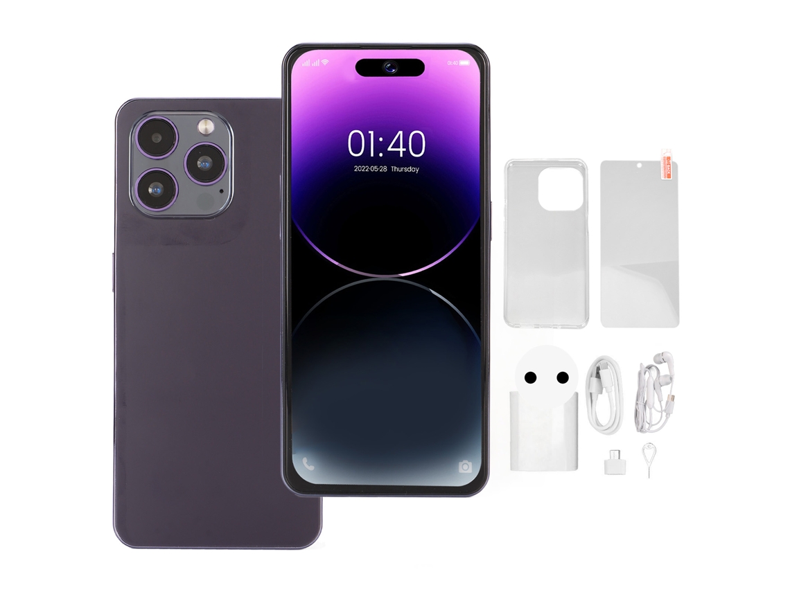 Smartphone Laxiscreed I15 Pro Max Com Desbloqueio Facial E Suporte Otg De Alta Performance