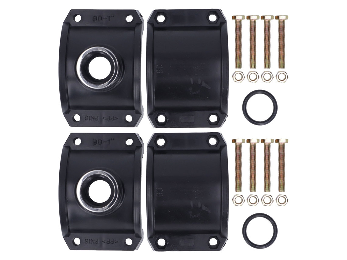 Conector Saddle Tee Pp Rosca Fêmea G1 Irrigação Jardim 2 Unidades