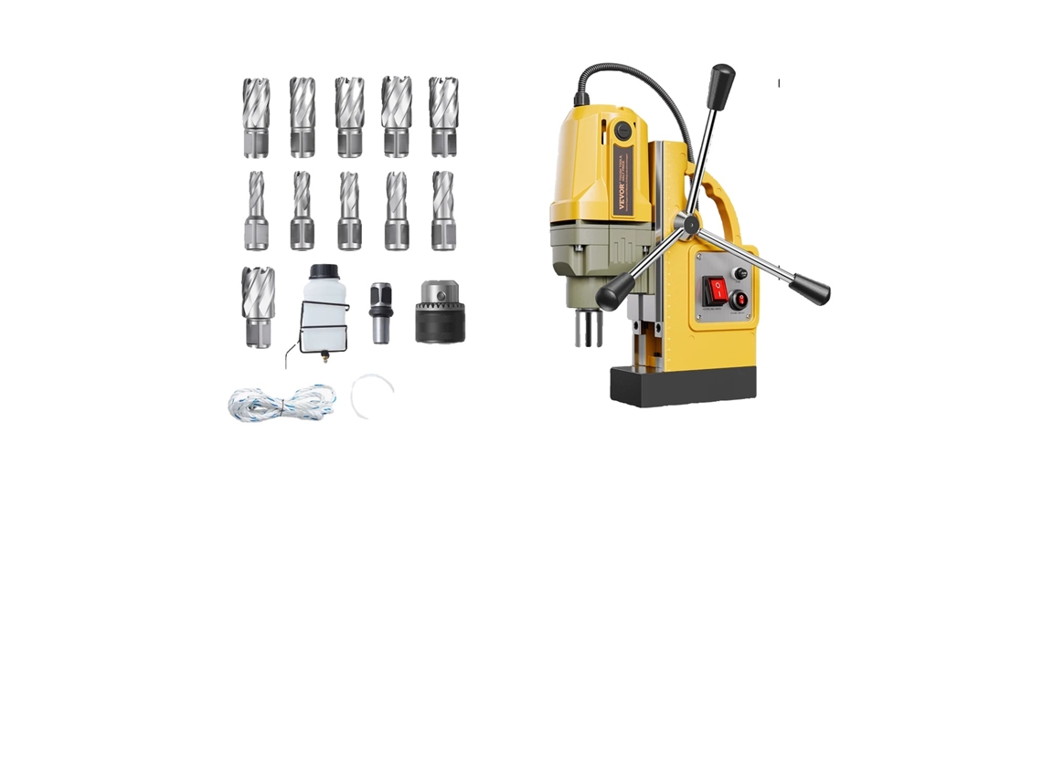 Broca Magnética, 1400w De Potência, Diâmetro De Perfuração De 2 Polegadas, 1400w 11pcs