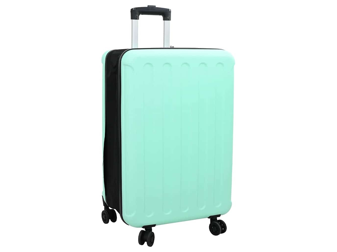 Vidaxl Mala Com Bloqueio Verde Menta 43 X 27 X 66 Cm Plástico Abs