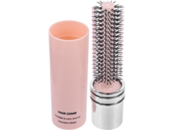 Escova De Cabelo Redonda Dobrável Com Rolo Retrátil, Pente Modelador Portátil, Ideal Para Secar E Estilizar O Cabelo Em