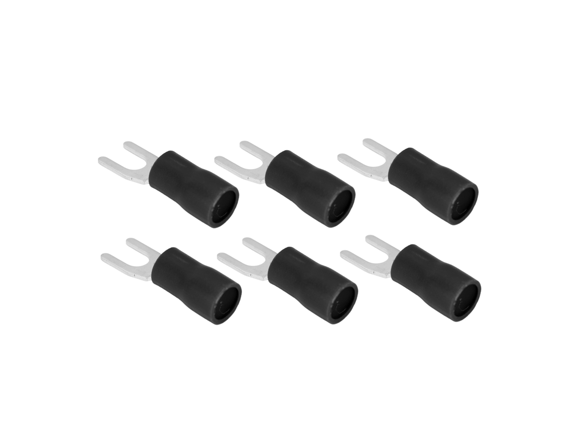 Terminais Isolados Laxiscreed De Garfo E Pá Em Cobre E Pvc Para Transporte De Iluminação