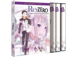 DVD Re:Zero Episodios 1 A 13 (Parte 1) (Edição em Espanhol)