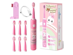 Escova de Dentes Elétrica Criança TRUMSEN Rosa (31000 Rpm - 3 Modos - Recarregável)