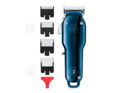 Inn Tondeuse De Cabelo Azul 28 Cm 5 W Design Totalmente Metálico Potência Potente Autonomia De 3 Horas Carregamento Usb Prático